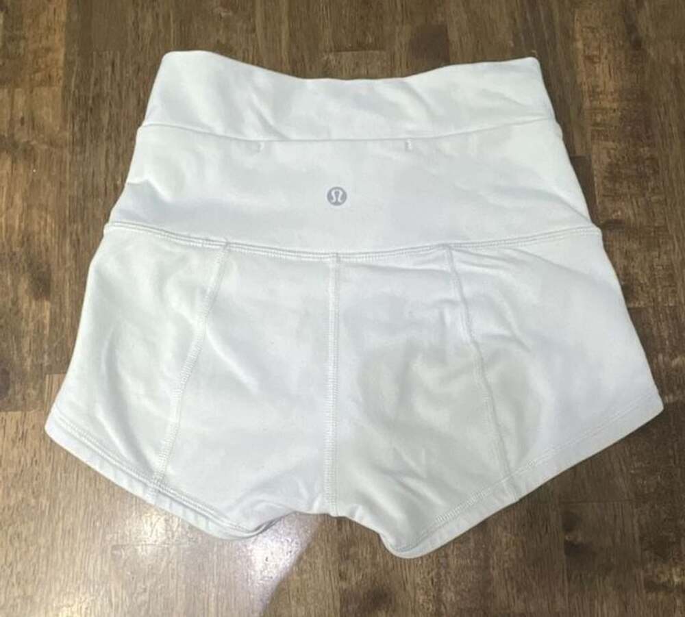 Lululemon Align Short Size 4 White High Rise